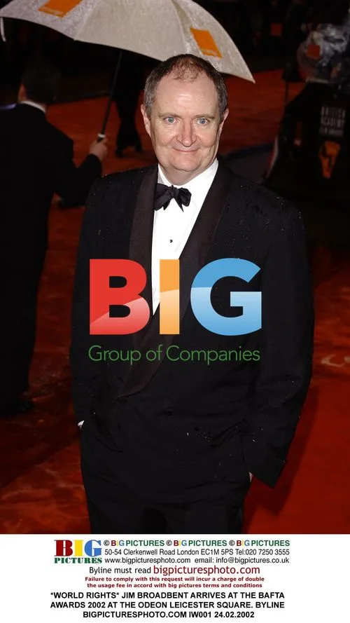 Jim Broadbent Arrives at BAFTA Awards 2002