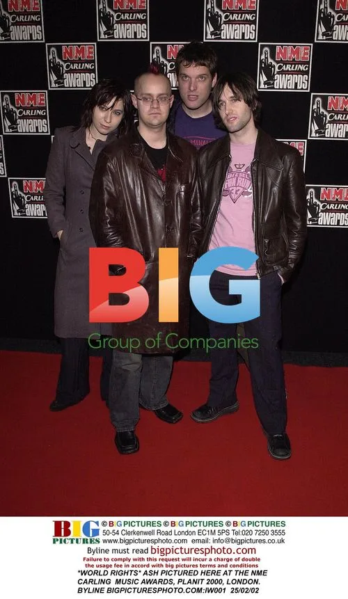 Ash at NME Carling Music Awards, London
