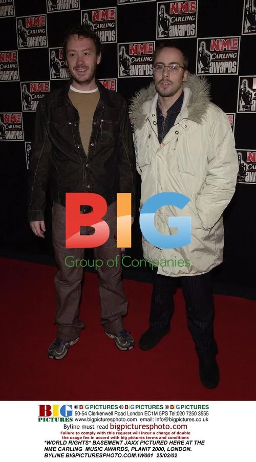Basement Jaxx at NME Carling Music Awards 2000
