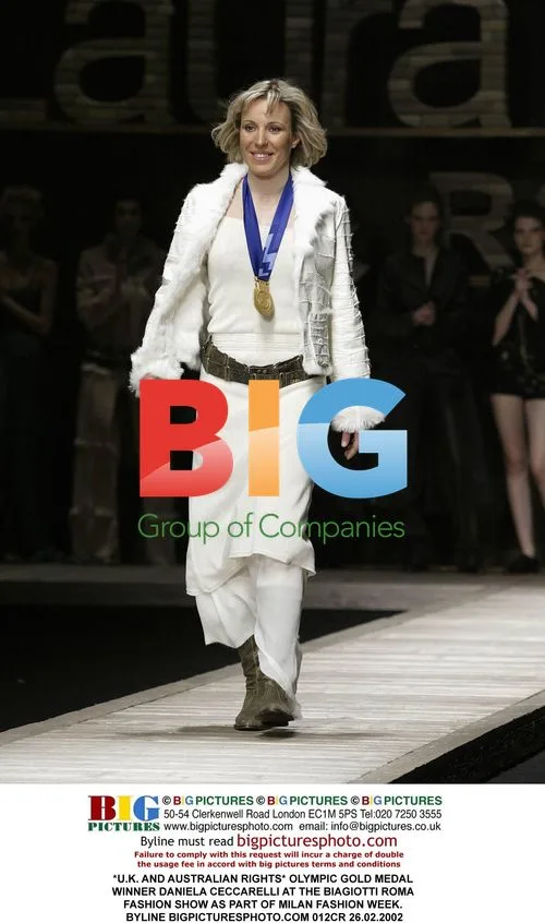 Daniela Ceccarelli at Biagiotti Roma Fashion Show