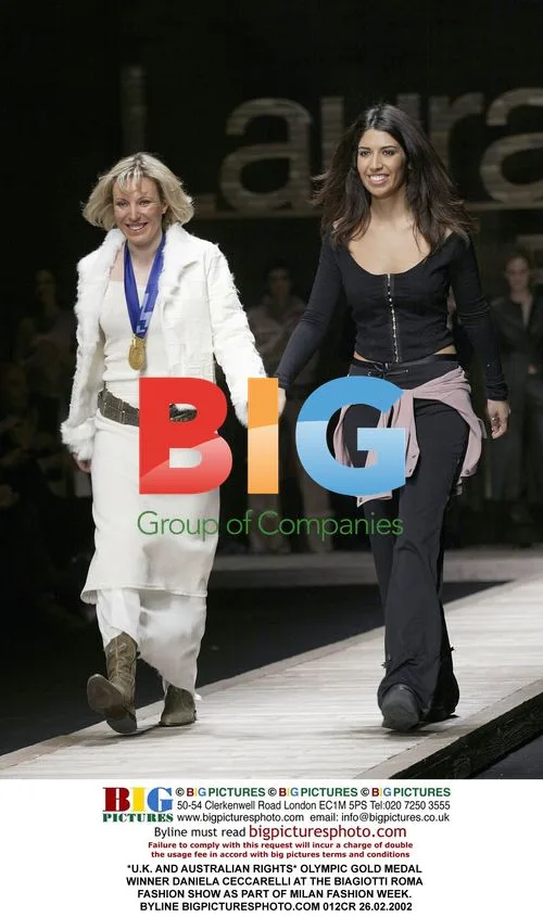 Daniela Ceccarelli at Biagiotti Roma Fashion Show