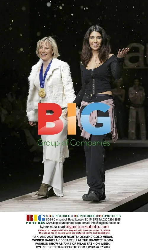 Daniela Ceccarelli at Biagiotti Roma Fashion Show