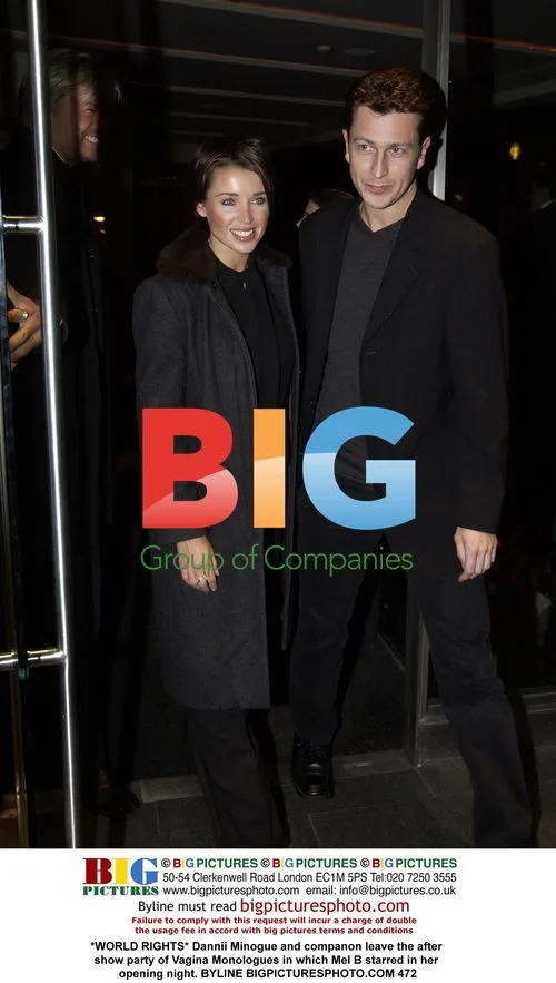 Dannii Minogue Leaves Vagina Monologues Party