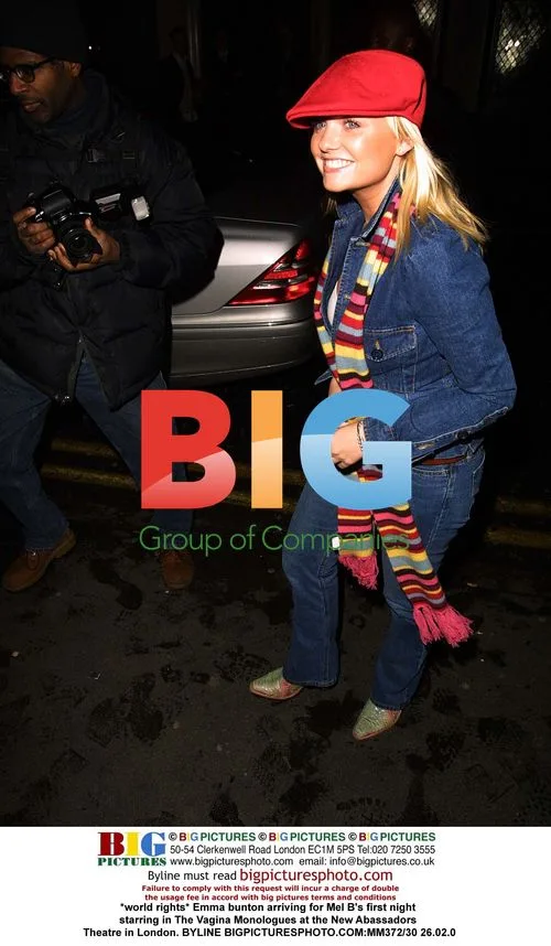 Emma Bunton at Mel B's The Vagina Monologues