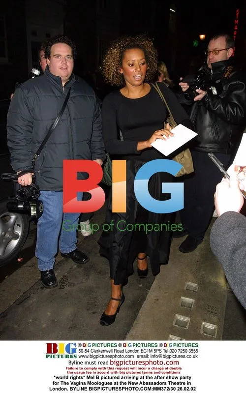 Mel B at The Vagina Monologues after party