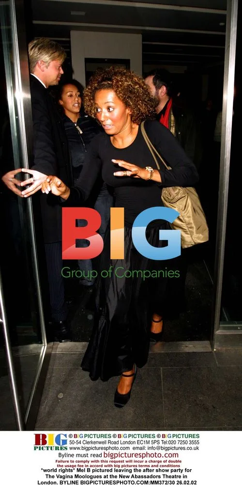 Mel B leaves Vagina Monologues after show party