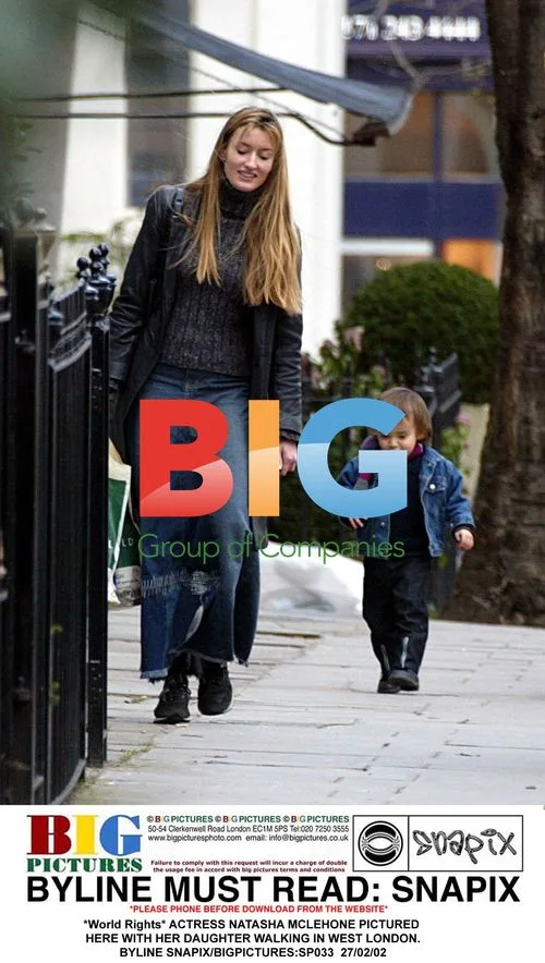 Natasha McLehone and Daughter in West London