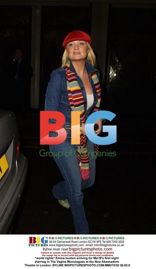 Emma Bunton at Mel B's 'Vagina Monologues' opening