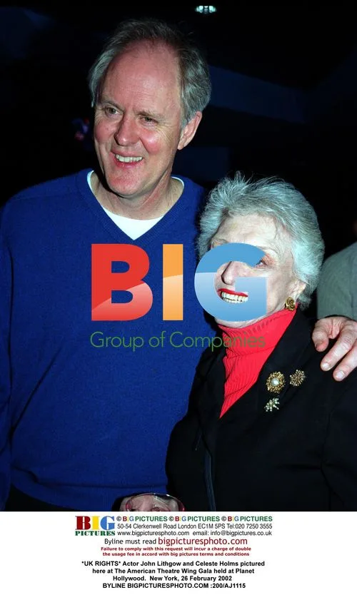 John Lithgow and Celeste Holms at American Theatre Wing Gala