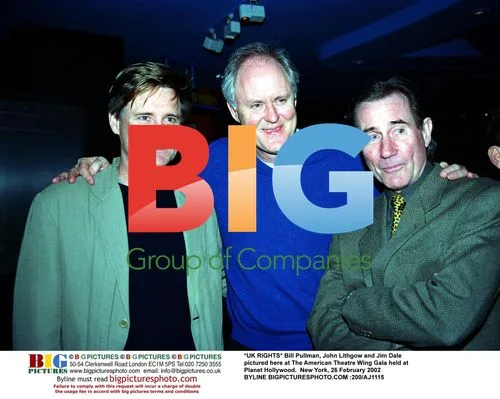 Bill Pullman, John Lithgow and Jim Dale at Gala