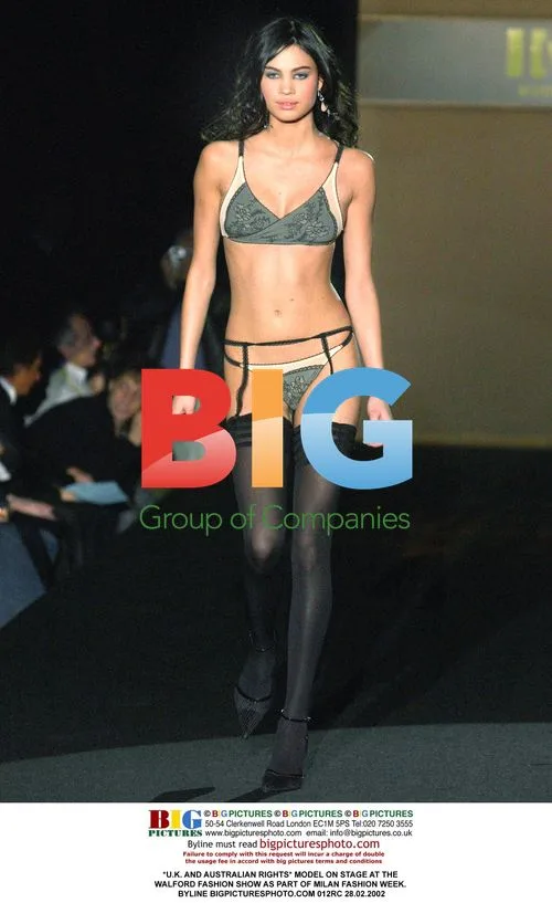 Model at Walford Fashion Show in Milan