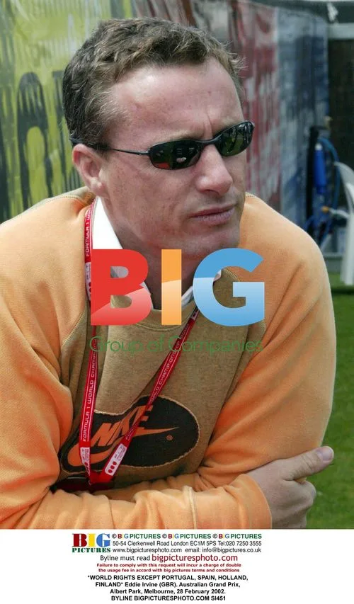 Eddie Irvine at 2002 Australian Grand Prix