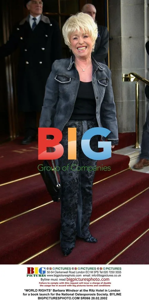 Barbara Windsor at Ritz Hotel book launch