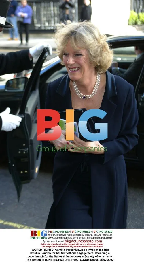 Camilla Parker Bowles at Ritz Hotel book launch