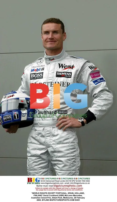 David Coulthard at Australian Grand Prix 2002