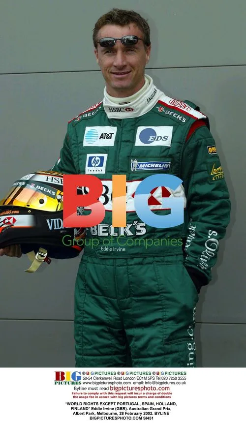 Eddie Irvine at 2002 Australian Grand Prix