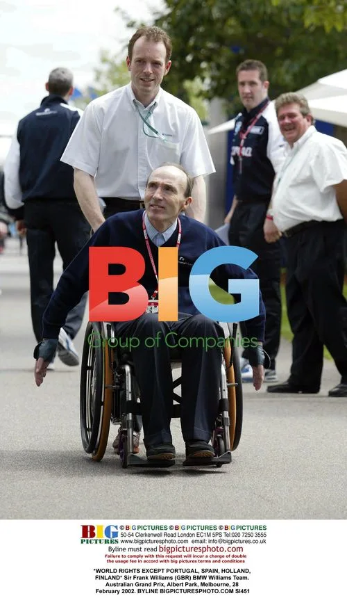 Sir Frank Williams at Australian Grand Prix