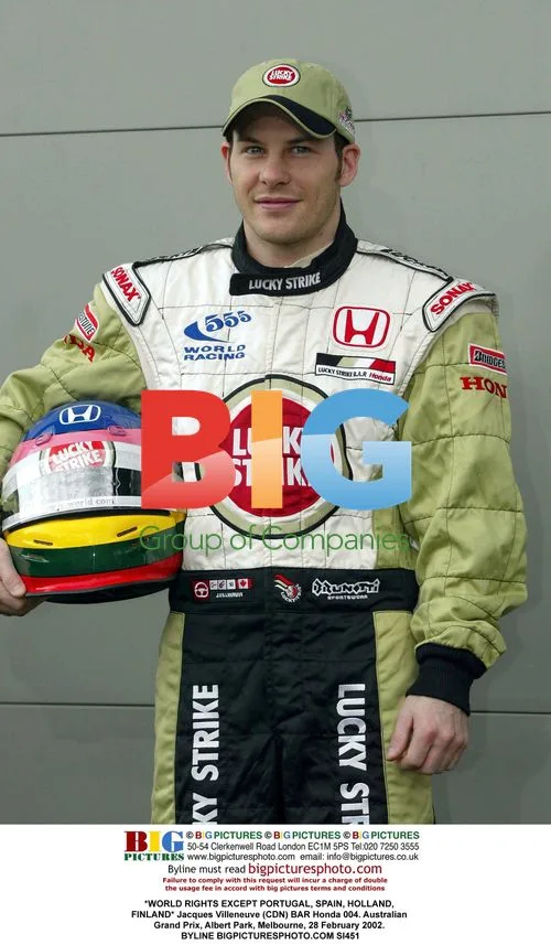Jacques Villeneuve at 2002 Australian GP