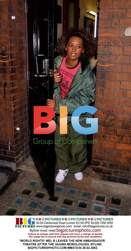 MEL B LEAVES NEW AMBASSADOR THEATRE