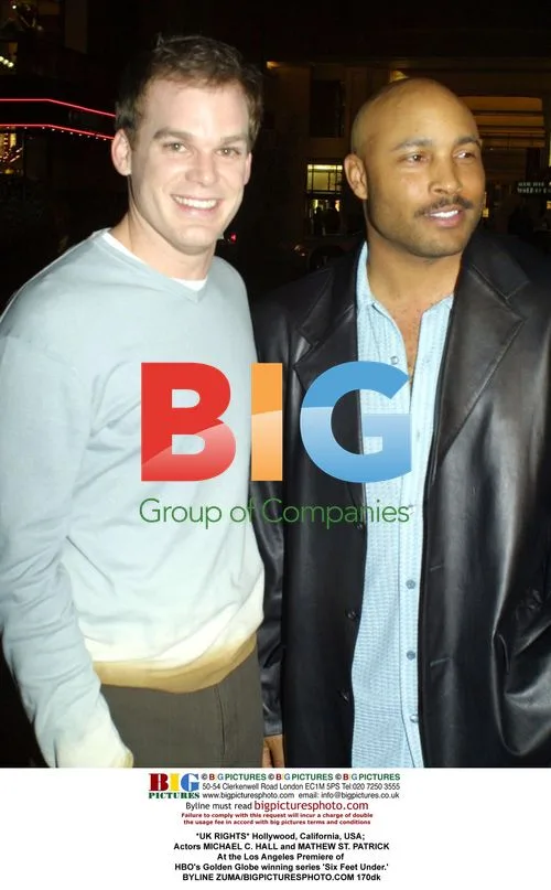 Michael C. Hall and Mathew St. Patrick at 'Six Feet Under' Premiere