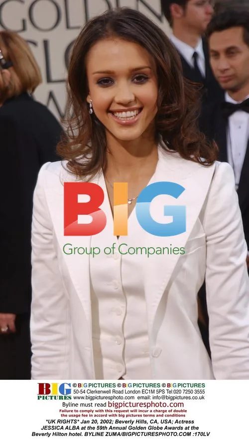 Jessica Alba at 59th Golden Globe Awards