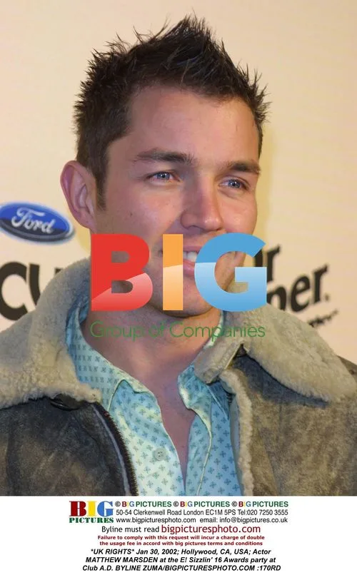 MATTHEW MARSDEN at E! Sizzlin' 16 Awards