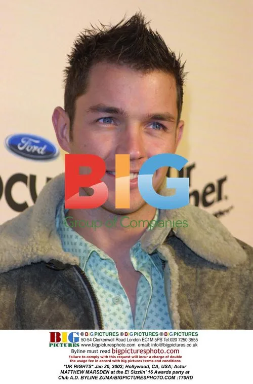 Matthew Marsden at E! Sizzlin' 16 Awards Party