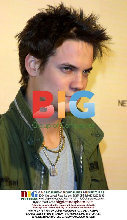 Shane West at E! Sizzlin' 16 Awards Party