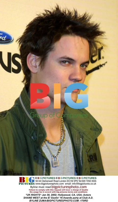 Shane West at E! Sizzlin' 16 Awards party