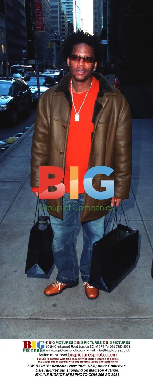 Comedian Dale Hughley Shopping in NYC