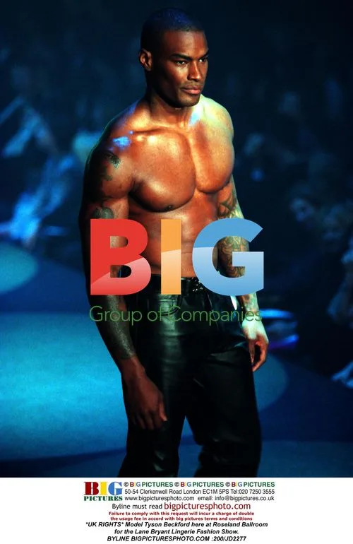 Tyson Beckford at Lane Bryant Lingerie Fashion Show