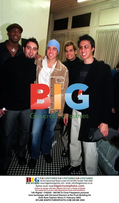 NSYNC's Chris Fitzpatrick at Girls Rule Fashion Show