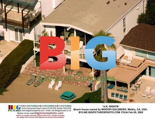 WHOOPI GOLDBERG's Malibu Beach House