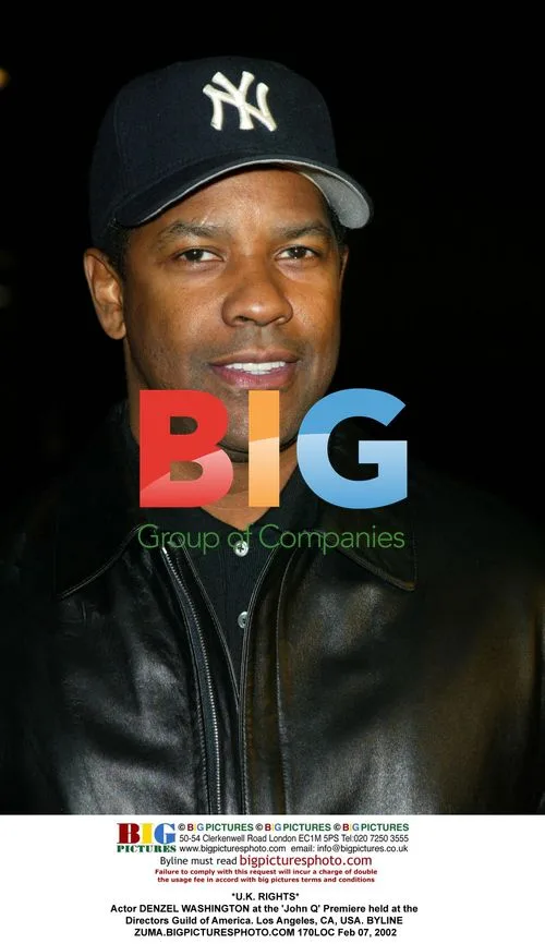 DENZEL WASHINGTON at 'John Q' Premiere