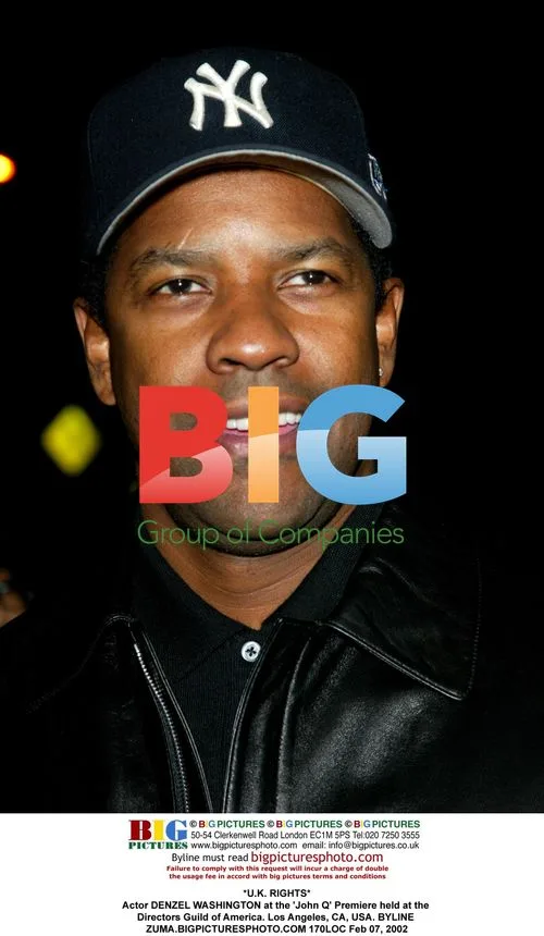 Denzel Washington at 'John Q' Premiere