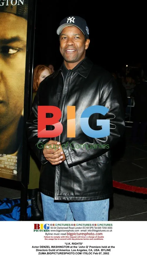 Denzel Washington at 'John Q' Premiere