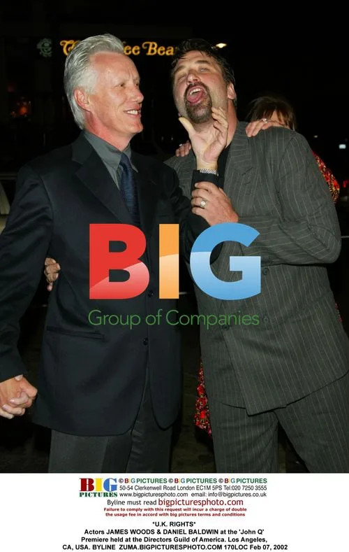 James Woods & Daniel Baldwin at 'John Q' Premiere