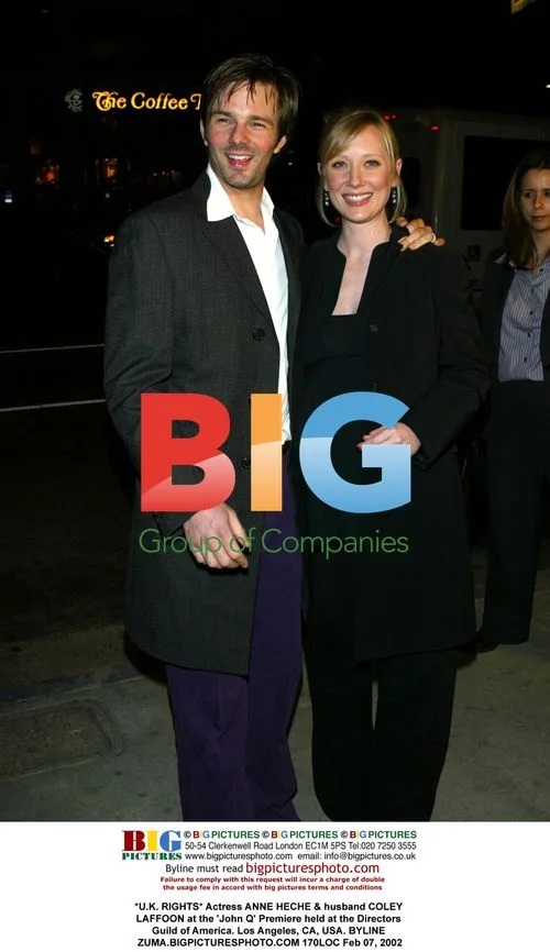 ANNE HECHE & COLEY LAFFOON at 'John Q' Premiere