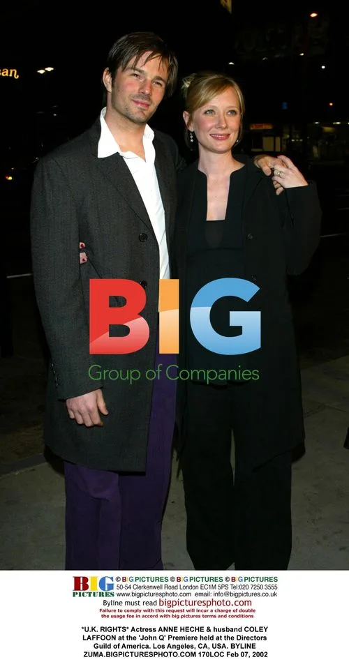 ANNE HECHE & COLEY LAFFOON at 'John Q' Premiere