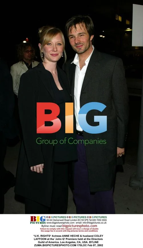 Anne Heche & Coley Laffoon at 'John Q' Premiere