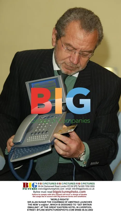 SIR ALAN SUGAR LAUNCHES NEW 'e-m@iler'