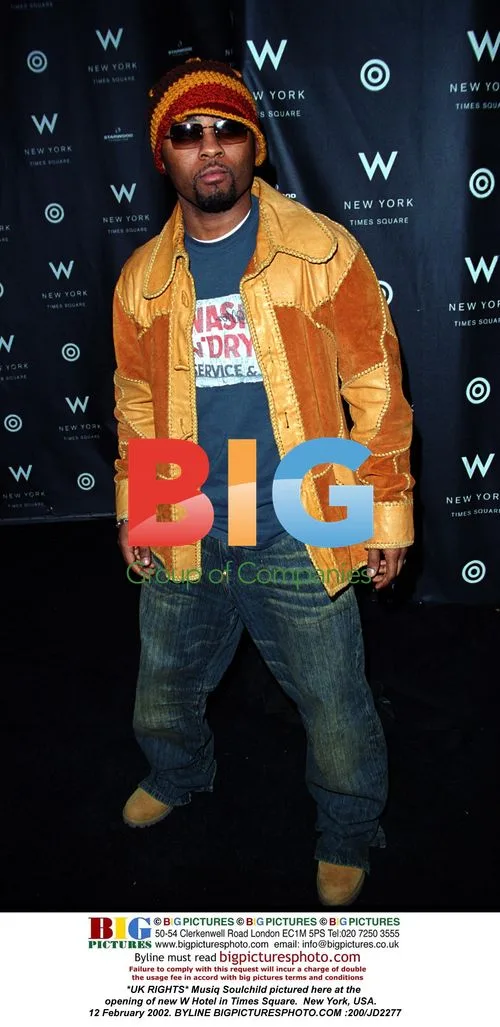 Musiq Soulchild at W Hotel Opening in Times Square
