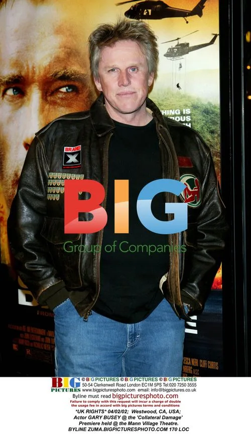 Gary Busey at 'Collateral Damage' Premiere