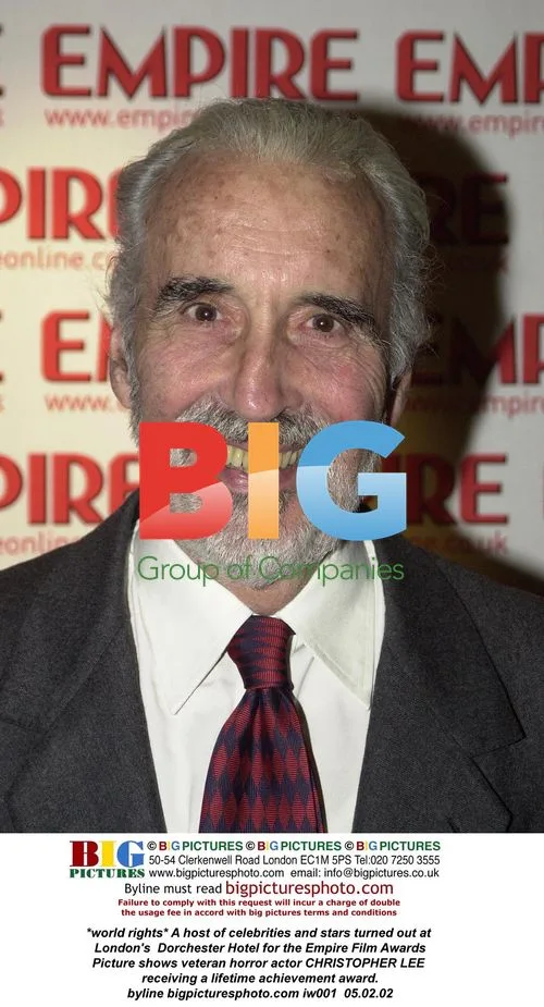 Christopher Lee Receives Lifetime Achievement