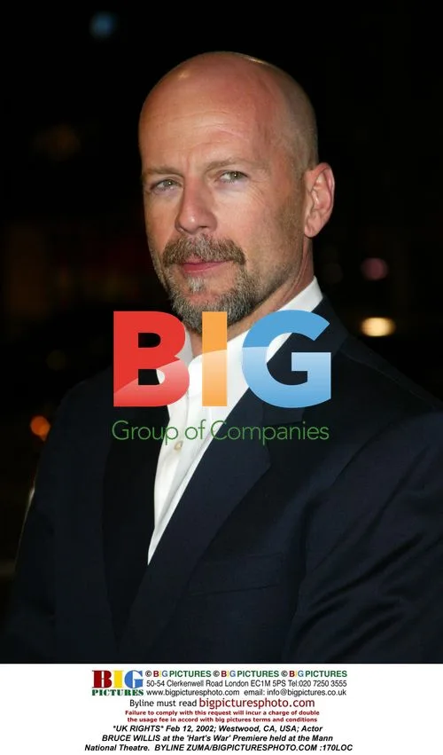 Bruce Willis at 'Hart's War' Premiere