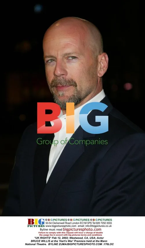 Bruce Willis at 'Hart's War' Premiere