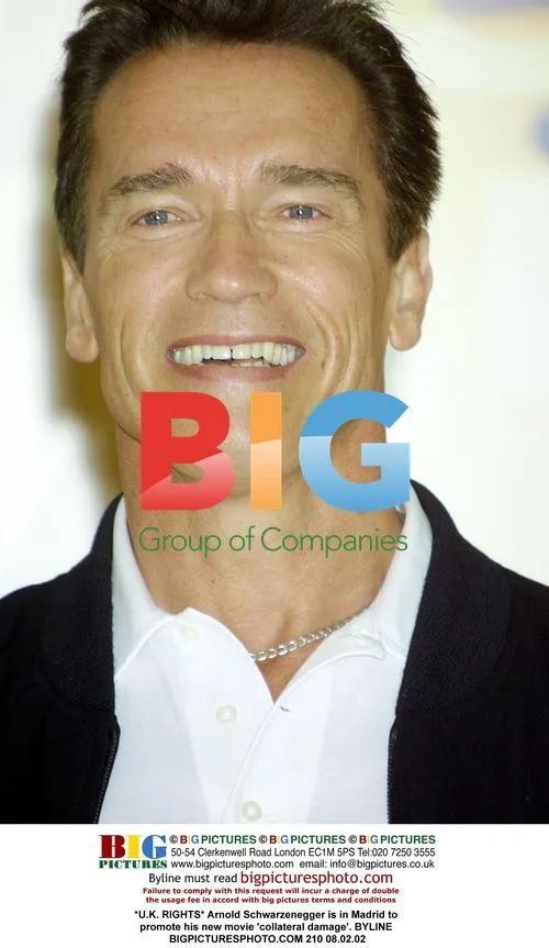 Arnold Schwarzenegger Promotes 'Collateral Damage'
