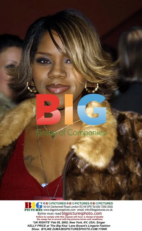 KELLY PRICE at The Big Kiss Lingerie Fashion Show