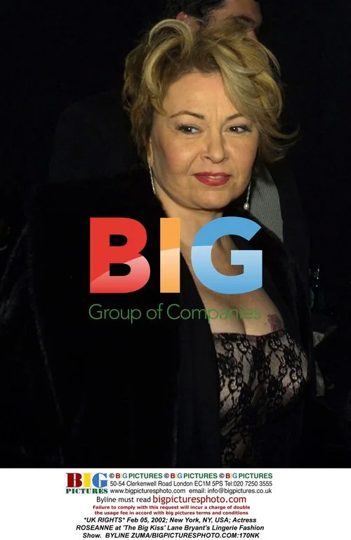 Roseanne at The Big Kiss Lingerie Show