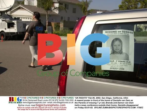 Danielle van Dam Missing Poster